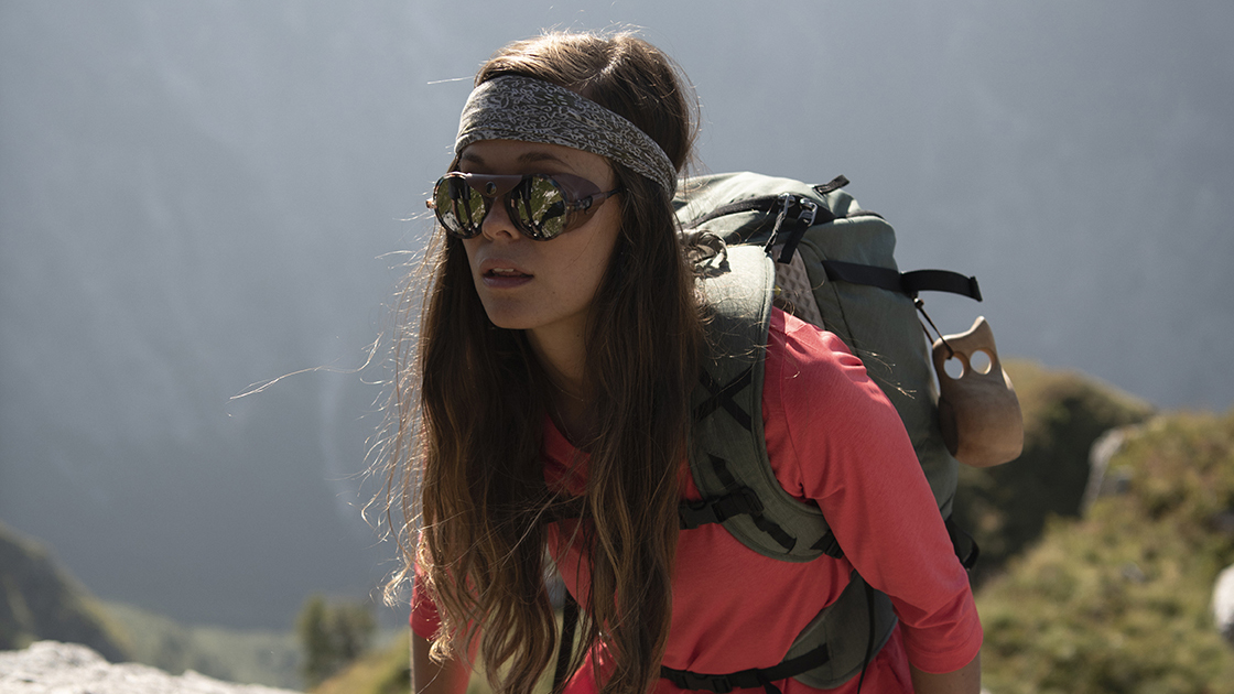 JACK WOLFSKIN Pack & Go 3/4 - Damska koszulka funkcyjna z rękawem do łokcia